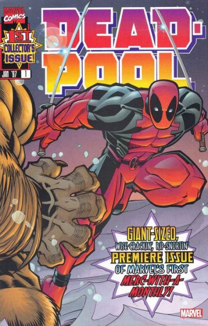 DEADPOOL #1 EDWARD MCGUINNESS 🔑 FACSIMILE FOIL VARIANT