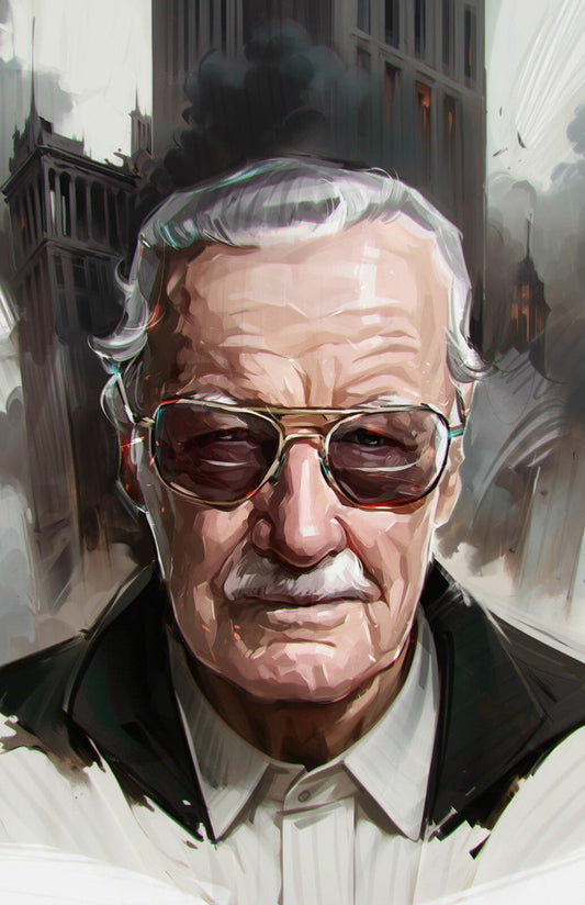 TRIBUTE: STAN LEE VIKTOR MILLER GAUSA VIRGIN VARIANT FANEXPO DALLAS 2025 LTD 150