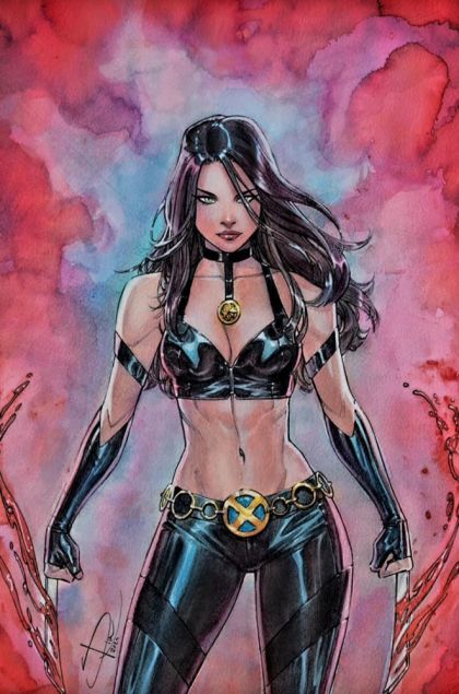 LAURA KINNEY: WOLVERINE #1 SABINE RICH EXCLUSIVE VIRGIN VARIANT