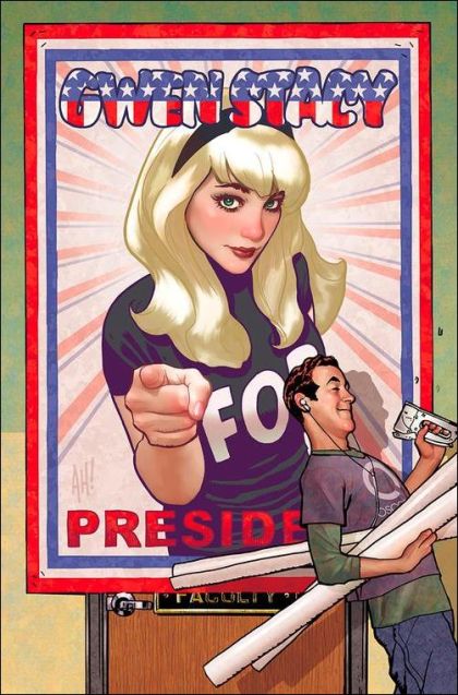 GWEN STACY #2 ADAM HUGHES EXCLUSIVE VIRGIN VARIANT