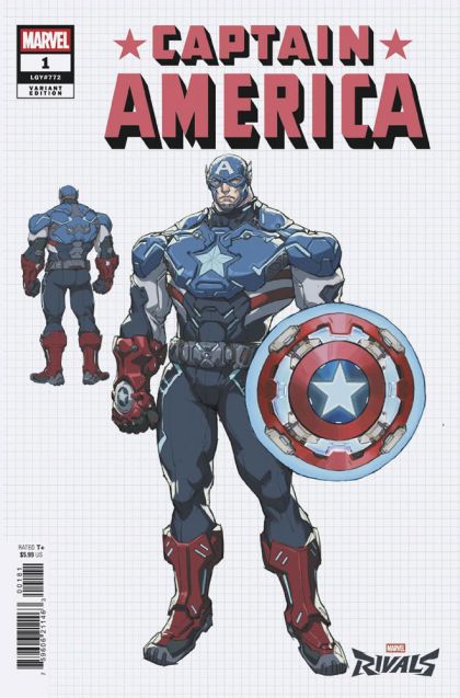 CAPTAIN AMERICA #1 🔑 NETEASE MARVEL RIVALS VARIANT