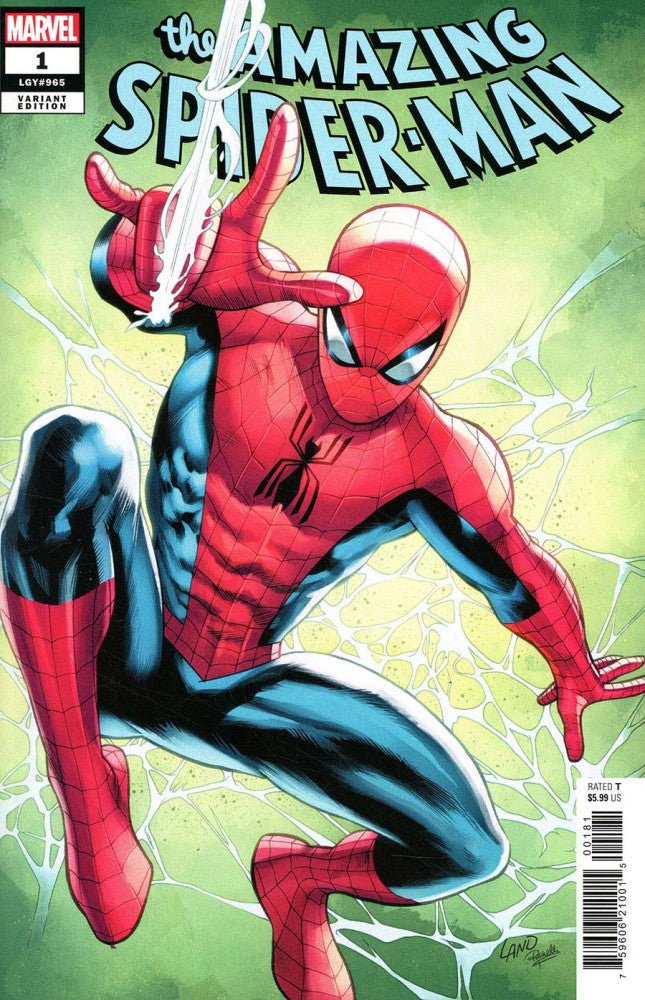 AMAZING SPIDER-MAN #1 GREG LAND VARIANT (04/09/2025)