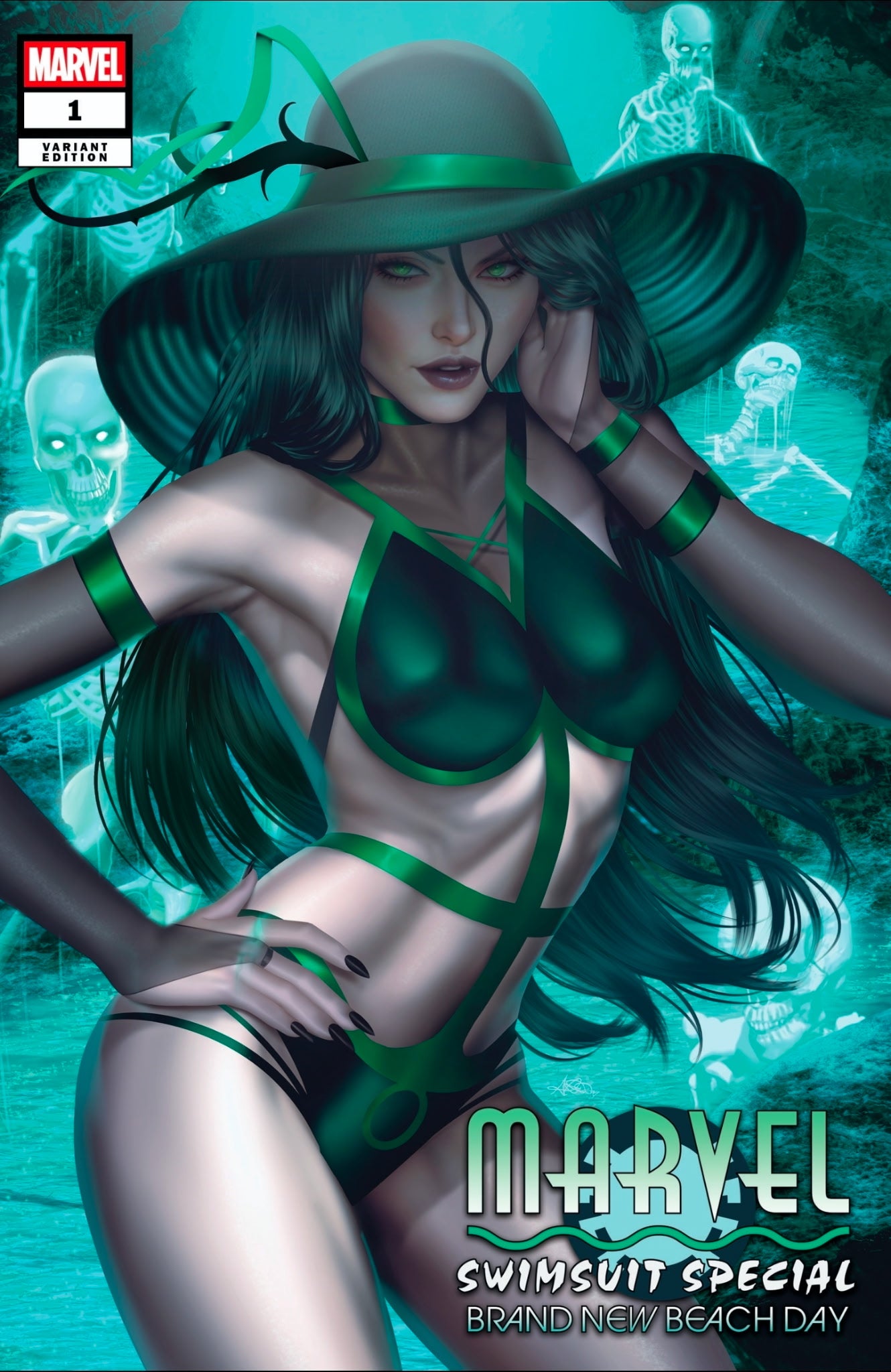 Marvel Swimsuit Special: Brand New Beach Day #1 Ariel Diaz Exclusive Pre-Sale