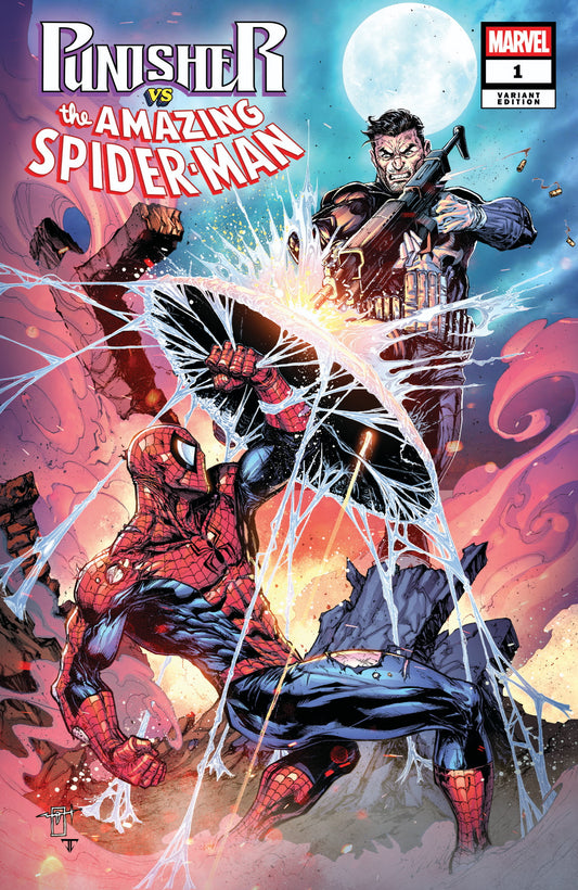 Punisher vs. Spider-Man #1 Jonathan Uribe SDCC Exclusive Pre-Sale