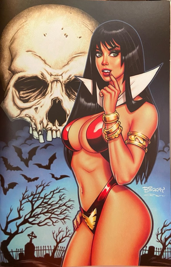 VAMPIRELLA: DARK REFLECTIONS #2 - BILL MCKAY VIRGIN VARIANT TERRIFICON 2025 EXCLUSIVE