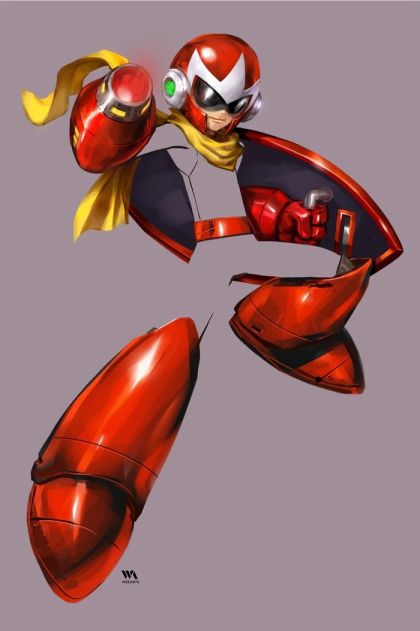 MEGAMAN: TIMELINES #1 HUY DINH EXCLUSIVE PROTOMAN VIRGIN VARIANT LTD. 444