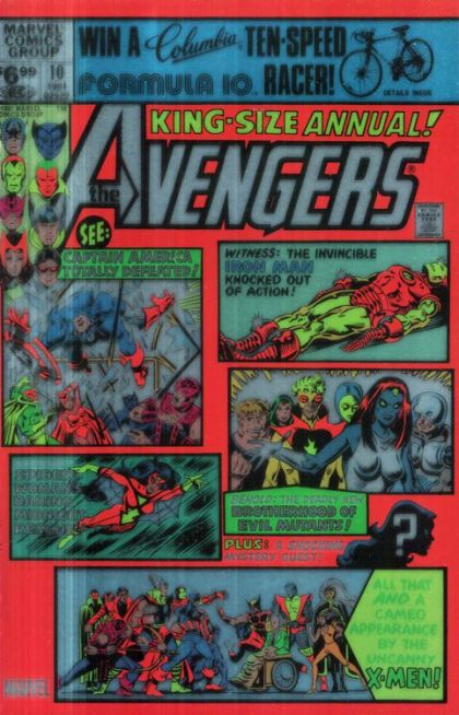 THE AVENGERS ANNUAL #1 AL MILGROM 🔑 FACSIMILE FOIL VARIANT