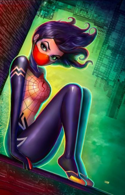 EDGE OF SPIDER-VERSE #1 🔑 NATHAN SZERDY EXCLUSIVE VIRGIN VARIANT