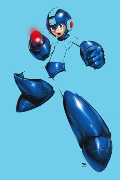 MEGAMAN: TIMELINES #1 HUY DINH EXCLUSIVE VIRGIN VARIANT LTD. 444