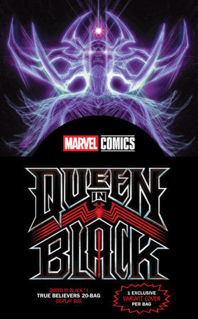 Queen In Black #1 True Believers 20-Bag Display Box - PREORDER