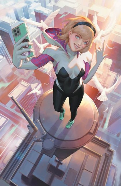 SPIDER-GWEN: THE GHOST-SPIDER #3 EJIKURE EXCLUSIVE VIRGIN VARIANT