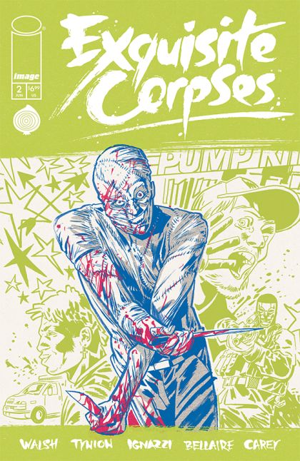 EXQUISITE CORPSES #2 MICHAEL WALSH POLYBAGGED VARIANT