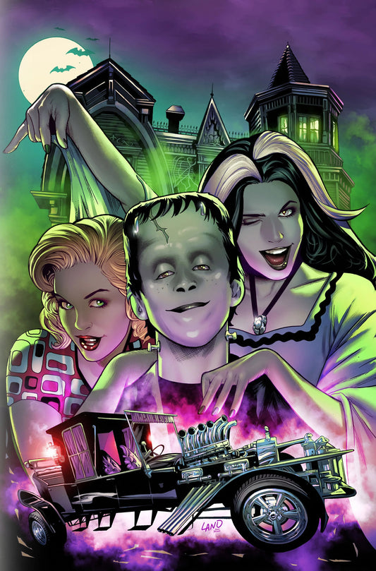ARCHIE HALLOWEEN SPECTACULAR #1 2025 GREG LAND NYCC MUNSTERS HOMAGE EXCLUSIVE LTD 300