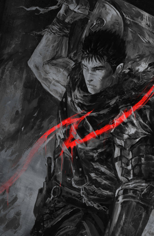 TRIBUTE KENTARO MIURA CREATOR OF BERSERK - SHIMHAQ COVER B METAL LTD 10 FANEXPO NEW ORLEANS EXCLUSIVE