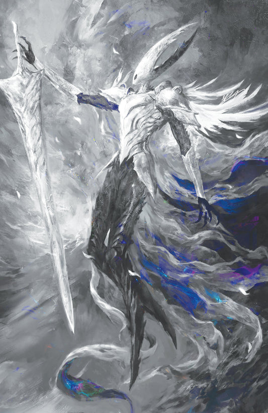 ORBIT: POWER UP "PURE VESSEL" - SHIMHAQ COVER B WHITE METAL LTD 10 FANEXPO NEW ORLEANS EXCLUSIVE