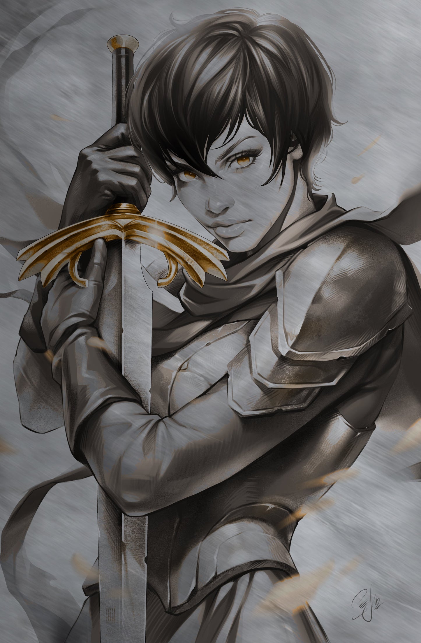 TRIBUTE KENTARO MIURA CREATOR OF BERSERK - KATYA SINYUKHINA COVER B METAL LTD 10 FANEXPO NEW ORLEANS EXCLUSIVE