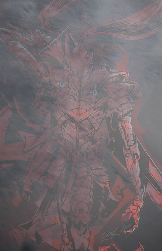 FAME: CHUGONG SOLO LEVELING - VIKTOR MILLER GAUSA IGRIS COVER B METAL LTD 10 FANEXPO NEW ORLEANS EXCLUSIVE