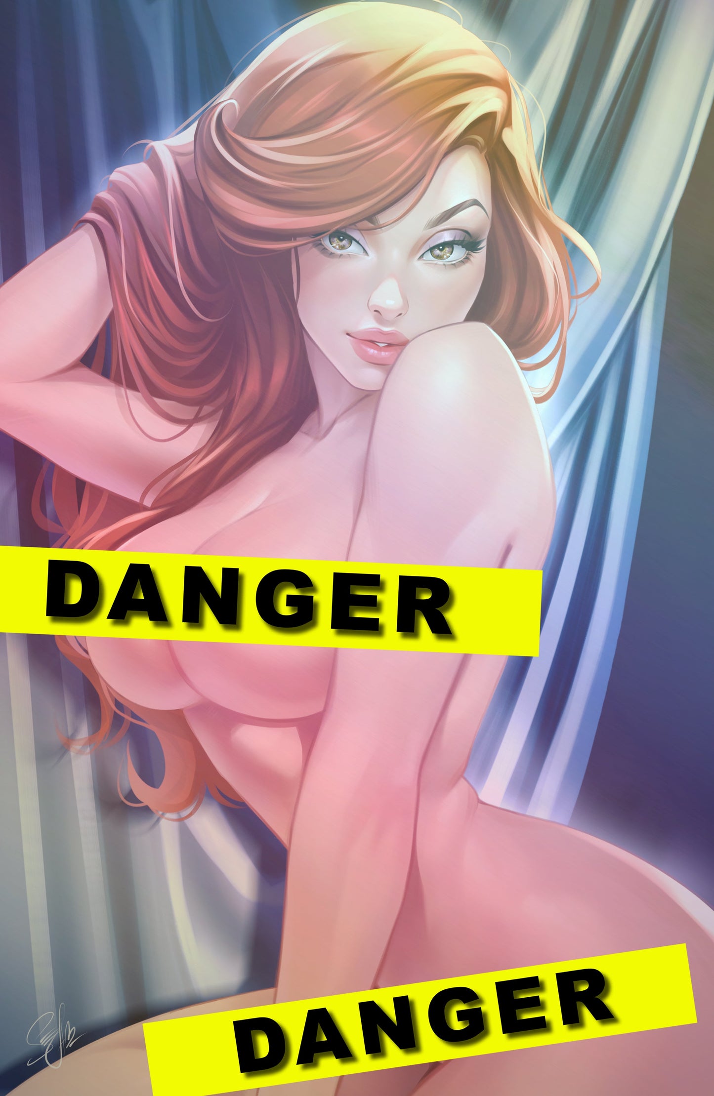 WAIFU CHRONICLES #1 - MAIN ATTRACTION COSPLAY - HOLOFOIL/MAGMA FOIL/LEATHER - by Katya Sinyukhina