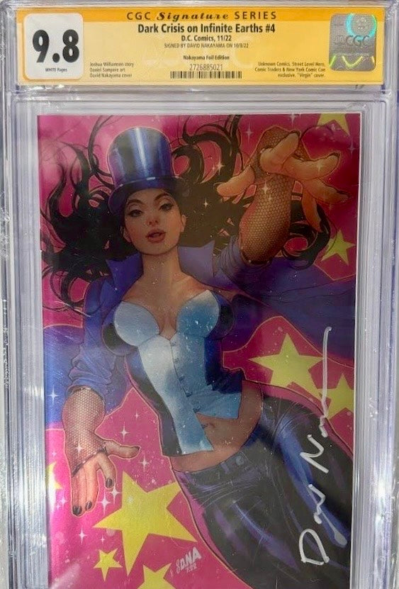 DARK CRISIS #4 DAVID NAKAYAMA EXCLUSIVE FOIL VARIANT