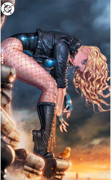 BIRDS OF PREY #24 KYUYOUNG EOM TERRIFICON EXCLUSIVE FOIL VARIANT
