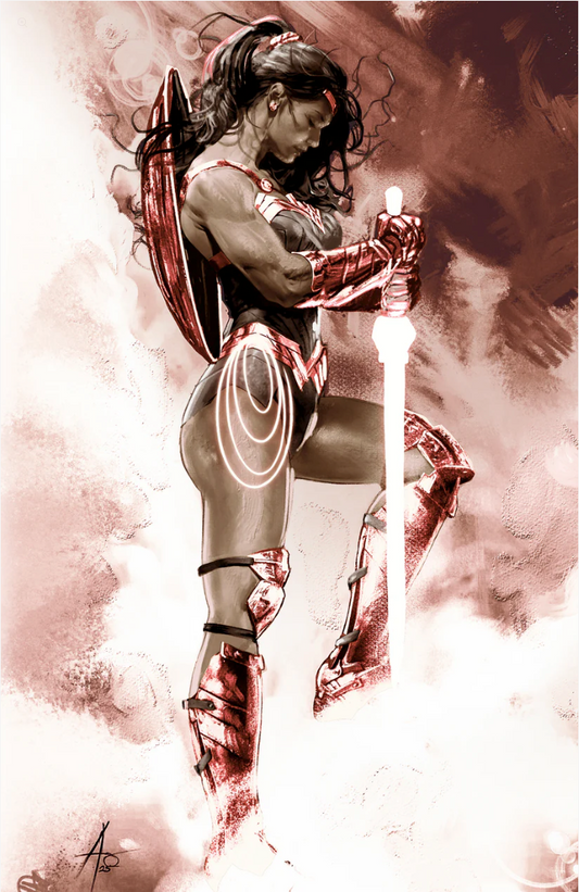 FAME: GAL GADOT - RUDY AO ROSE GOLD VIRGIN VARIANT NYCC 2025 EXCLUSIVE LTD. 100