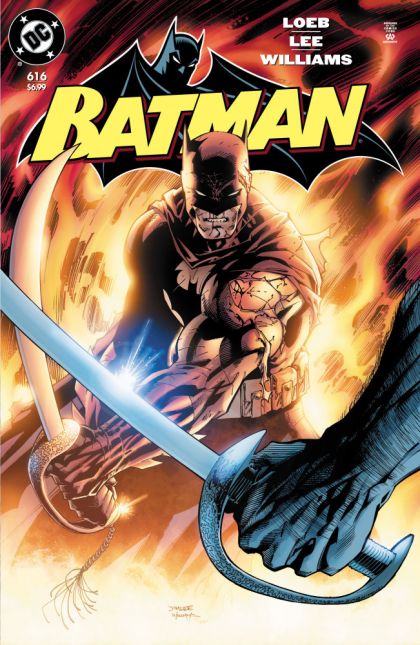 BATMAN #616 JIM LEE FACSIMILE FOIL VARIANT