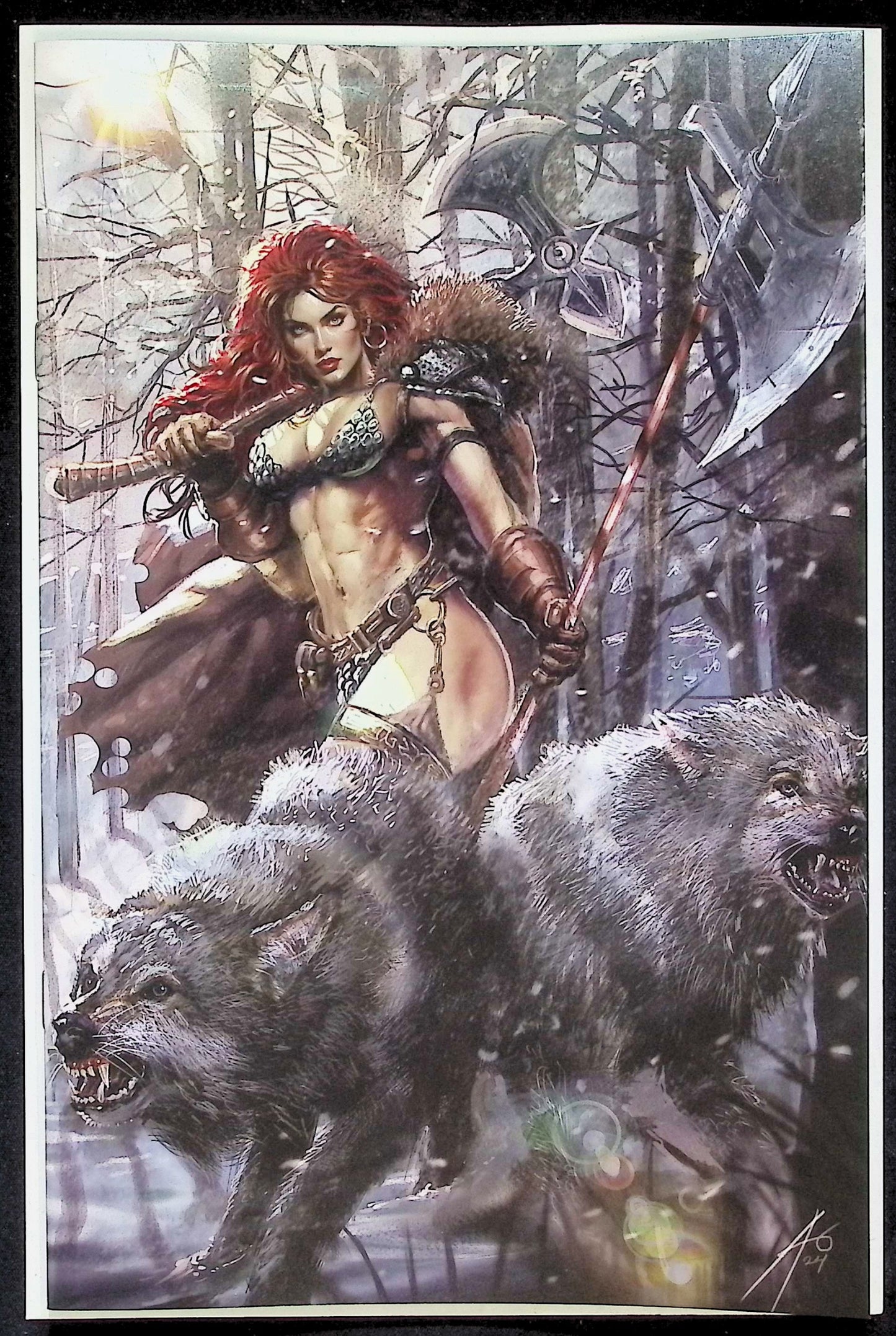 RED SONJA: DEATH AND THE DEVIL #2 - RUDY AO VIRGIN NYCC 2024 EXCLUSIVE COVER A