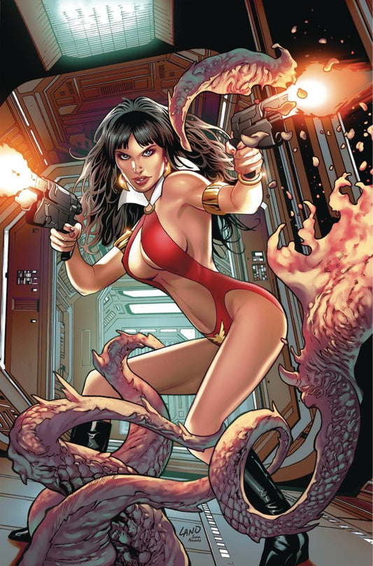 VAMPIRELLA #4 GREG LAND INCENTIVE VIRGIN VARIANT RATIO 1:20