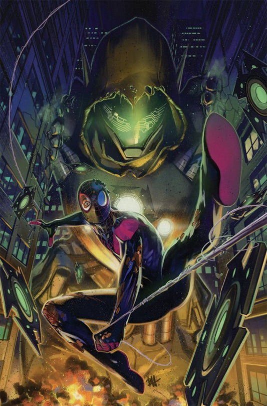 MILES MORALES: SPIDER-MAN #2 🔑 BEN HARVEY EXCLUSIVE VIRGIN VARIANT