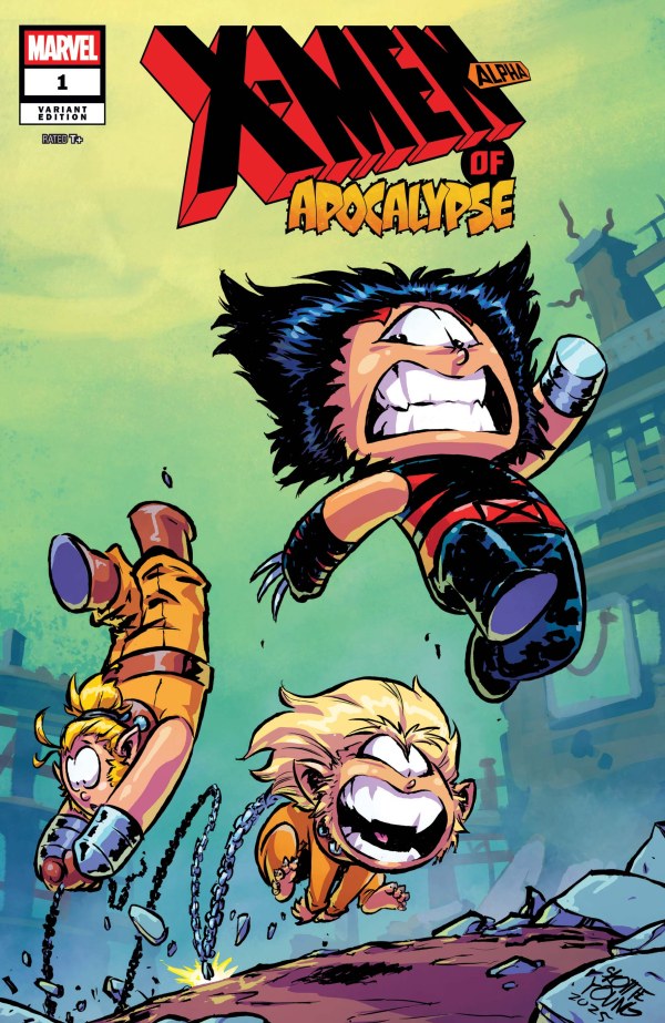 X-MEN OF APOCALYPSE ALPHA #1 SKOTTIE YOUNG VARIANT
