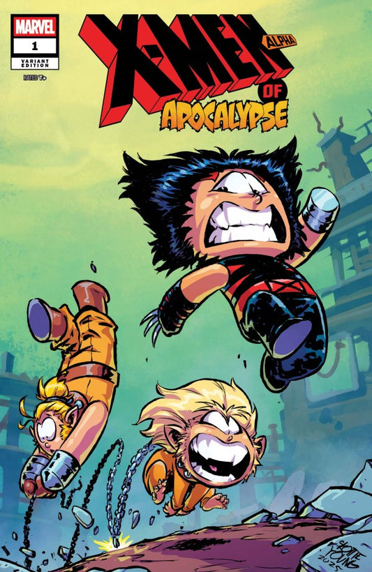 X-MEN OF APOCALYPSE ALPHA #1 SKOTTIE YOUNG VARIANT