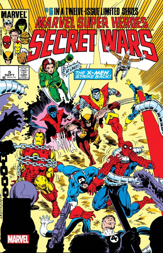 MARVEL SUPER HEROES SECRET WARS #5 BOB LAYTON FACSIMILE EDITION 2024 FOIL VARIANT