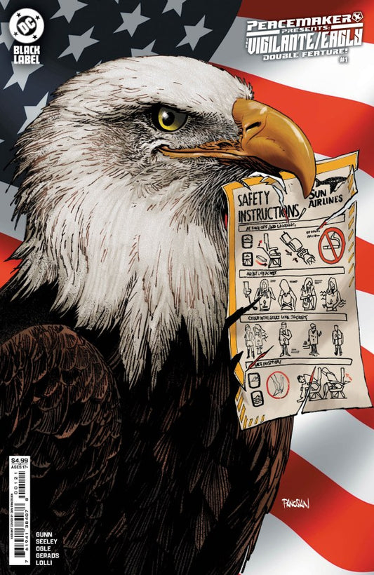 PEACEMAKER PRESENTS: THE VIGILANTE / EAGLY DOUBLE FEATURE #1 DAN PANOSIAN VARIANT