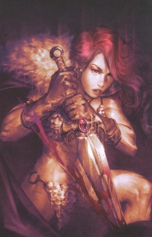 RED SONJA #1 OSHRED EXCLUSIVE RED TINT VIRGIN VARIANT LTD. 600