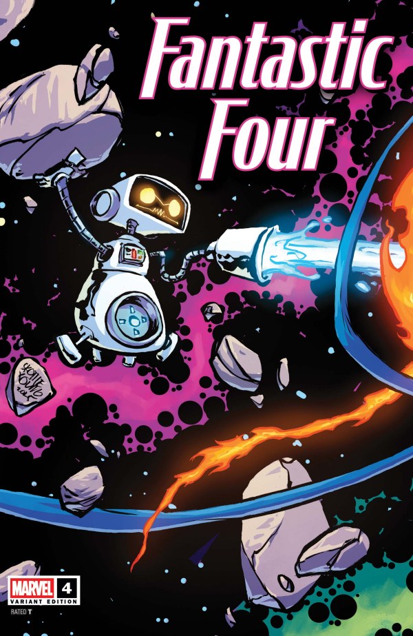 FANTASTIC FOUR #4 SKOTTIE YOUNG CONNECTING VARIANT