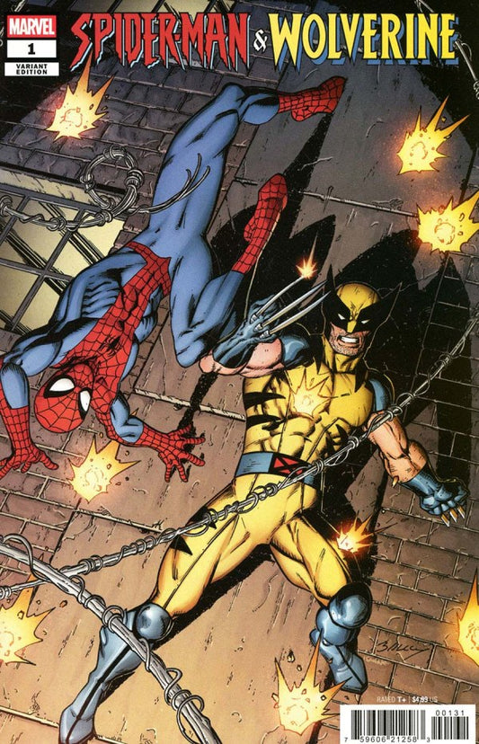 SPIDER-MAN & WOLVERINE #1 MARK BAGLEY VARIANT