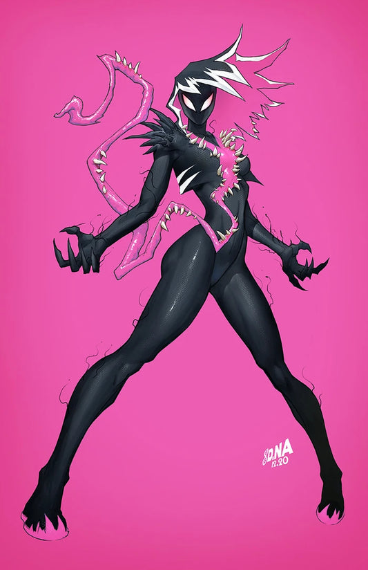 KING IN BLACK: GWENOM VS. CARNAGE #1 🔑 DAVID NAKAYAMA EXCLUSIVE VIRGIN VARIANT