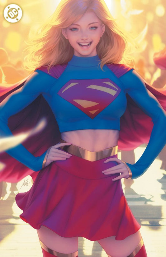 SUPERGIRL #1 STANLEY 'ARTGERM' LAU FOIL VIRGIN VARIANT