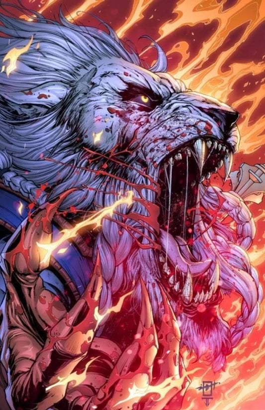 INVINCIBLE UNIVERSE: BATTLE BEAST #1 JONATHAN URIBE 2ND PRINTING HEROESCON EXCLUSIVE VIRGIN VARIANT