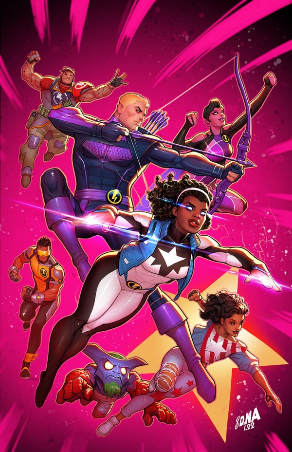 THUNDERBOLTS #1 🔑 DAVID NAKAYAMA EXCLUSIVE VIRGIN VARIANT