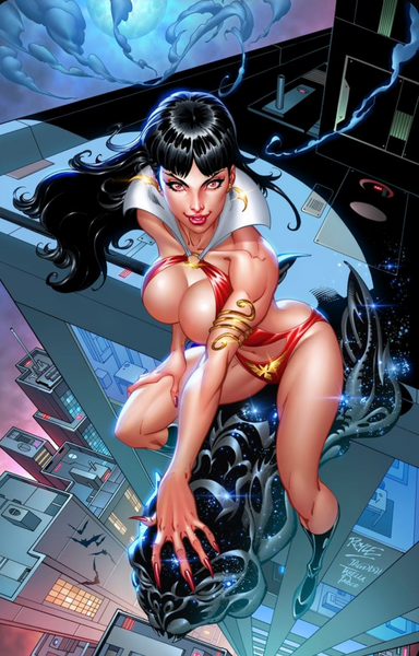 VAMPIRELLA #1 GREGBO WATSON EXCLUSIVE VIRGIN VARIANT