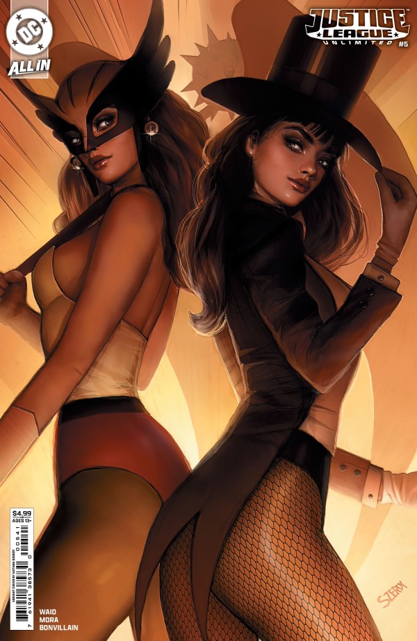 JUSTICE LEAGUE UNLIMITED #5 NATHAN SZERDY VARIANT