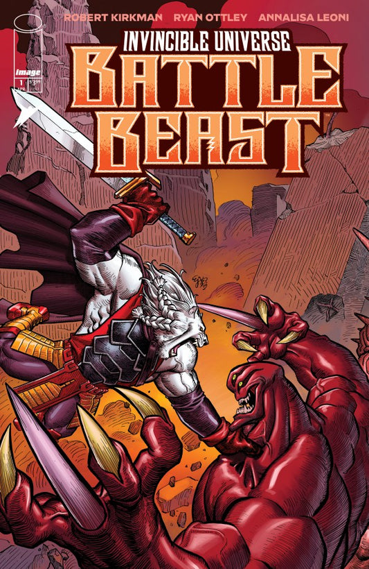 INVINCIBLE UNIVERSE: BATTLE BEAST #1 E.J. SU CONNECTING VARIANT RATIO 1:10