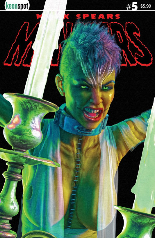 MARK SPEARS MONSTERS #5 MARK SPEARS HAIRCUT VARIANT