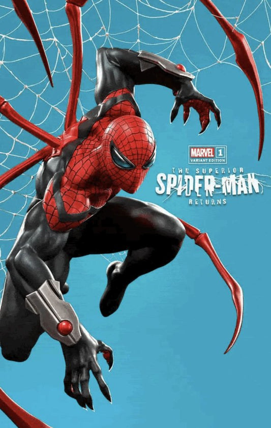 THE SUPERIOR SPIDER-MAN RETURNS #1 🔑 RAFAEL GRASSETTI EXCLUSIVE VARIANT LTD. 700