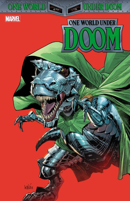 ONE WORLD UNDER DOOM #2 LEINIL FRANCIS YU DOOMASAUR VARIANT