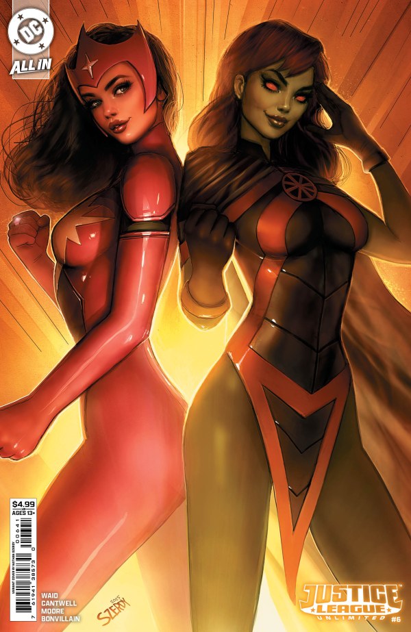 JUSTICE LEAGUE UNLIMITED #6 NATHAN SZERDY VARIANT