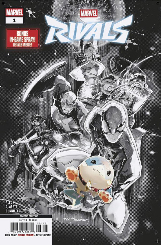 MARVEL RIVALS #1 TOKITOKORO 2ND PRINTING