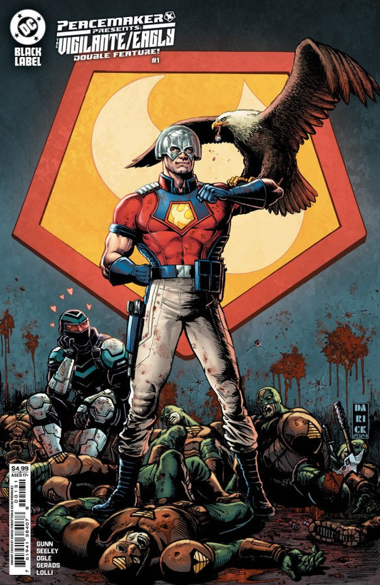 PEACEMAKER PRESENTS: THE VIGILANTE / EAGLY DOUBLE FEATURE #1 DARICK ROBERTSON VARIANT