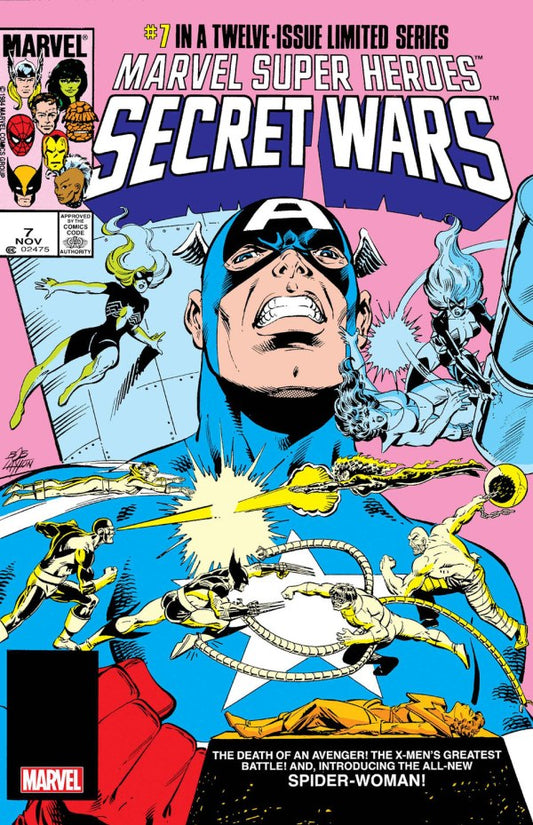 MARVEL SUPER HEROES SECRET WARS #7 BOB LAYTON 🔑 FACSIMILE EDITION 2024 FOIL VARIANT